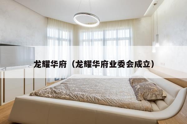 龙耀华府(龙耀华府业委会成立)